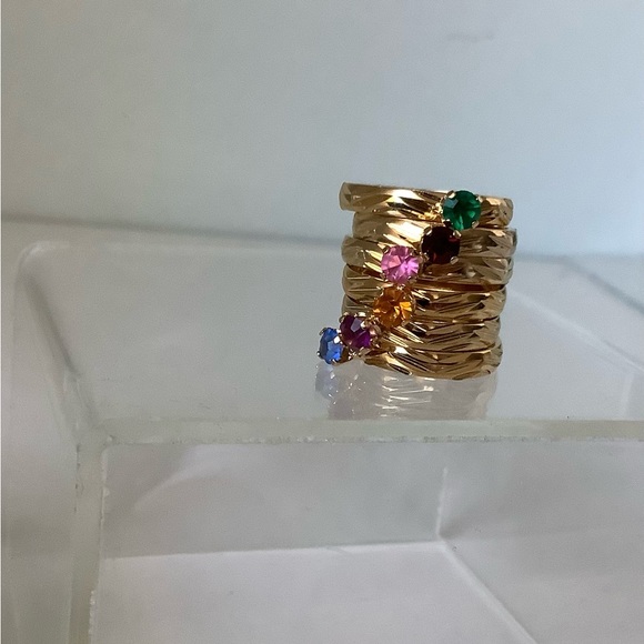 New vintage costume birthstone ring - Picture 8 of 8